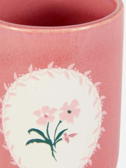 Primark Acessórios Para Casa De Banho^Copo Casa De Banho Padrão Floral