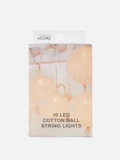 Primark Iluminação^Corrente Luzes LED Bolas