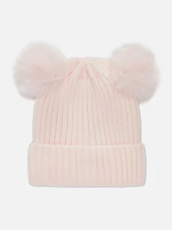 Primark Chapéus E Luvas^Gorro Malha Pompom