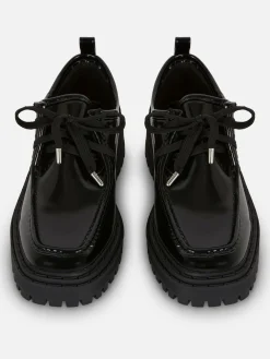 MULHER Primark Sapatos Rasos|Agasalhos Inverno^Loafers Atacadores Sola Grossa Rita Ora