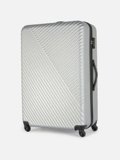 Primark Malas De Viagem E Bagagem^Mala Viagem Rígida Estriada 4 Rodas