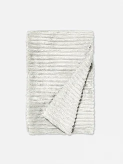 Primark Cobertores E Mantas^Manta Canelada Suave Grande