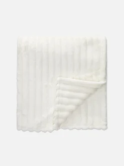 Primark Cobertores E Mantas^Manta Canelada Toque Suave