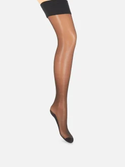 MULHER Primark Collants^Meias De Liga Com Costura Traseira Denier 15