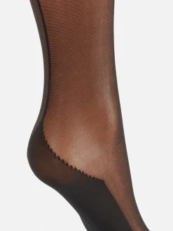 MULHER Primark Collants^Meias De Liga Com Costura Traseira Denier 15