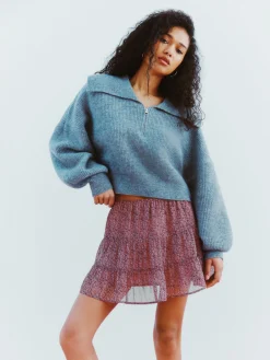 MULHER Primark Saias^Minissaia Camadas Coord. Chiffon