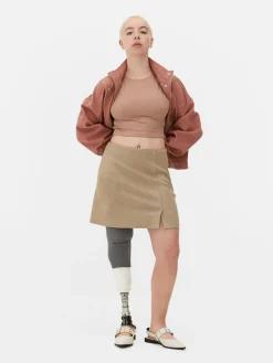 MULHER Primark Saias^Minissaia Imitação Camurça