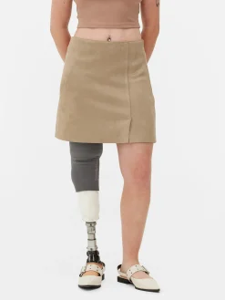 MULHER Primark Saias^Minissaia Imitação Camurça