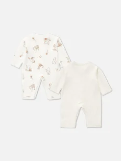 Primark Conjuntos E Visuais^Pack 2 Babygrows Disney Winnie The Pooh Prematuros