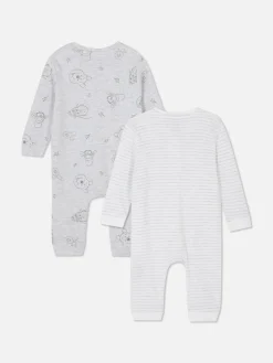 Primark Babygrows E Pijamas^Pack 2 Babygrows Disney Winnie The Pooh
