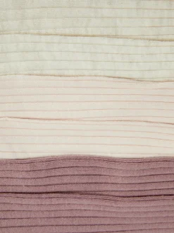 Primark Meias E Collants^Pack 3 Collants Canelados Sortidos