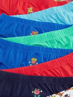 Primark Roupa Interior^Pack 10 Cuecas Estampado Alimentos