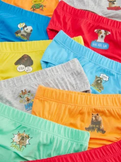 Primark Roupa Interior^Pack 10 Cuecas Gráficas Animais