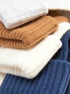 Primark Meias E Collants^Pack 4 Pares Meias Caneladas