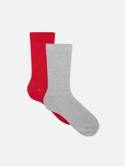 MULHER Primark Meias^Pack 2 Pares Meias Cano Médio Rita Ora