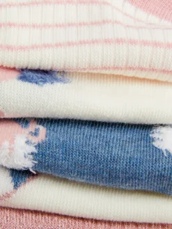 Primark Meias E Collants^Pack 5 Pares Meias Desporto Unicórnio