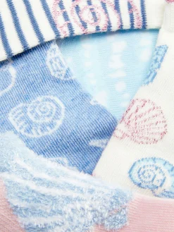 Primark Meias E Collants^Pack 5 Pares Meias Desporto Sortidas Conchas