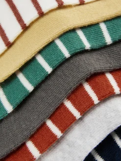 Primark Meias E Collants^Pack 7 Pares Soquetes Riscas