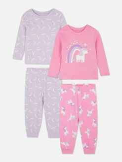 Primark Pijamas E Roupa De Dormir^Pack 2 Pijamas Calças Desenhos Sortidos