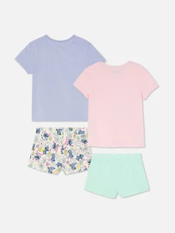 Primark Pijamas E Roupa De Dormir^Pack 2 Pijamas Calções Disney Lilo & Stitch
