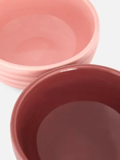 Primark Pratos, Tigelas E Travessas|Serviços De Mesa^Pack 2 Tigelas Estriadas