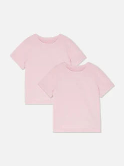 Primark Tops E T-Shirts^Pack 2 T-shirts Escolares Manga Curta