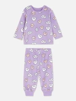Primark Pijamas E Roupa De Dormir^Pijama Veludo Padrão Floral