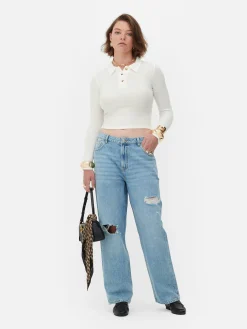 MULHER Primark Agasalhos Inverno|Tops E T-Shirts^Polo Canelado Manga Comprida Rita Ora