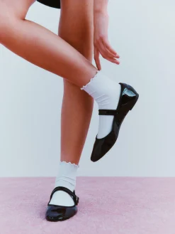 MULHER Primark Sapatos Rasos^Sapatos Mary Jane Rasos Biqueira Redonda