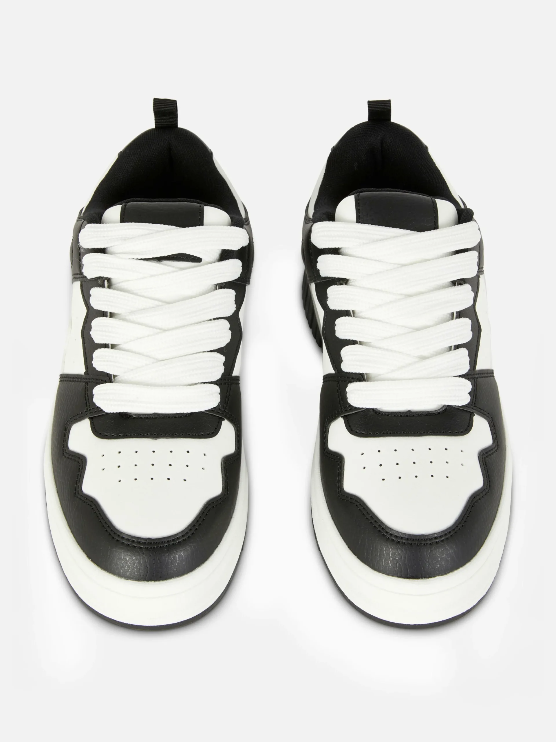 MULHER Primark Ténis^Ténis Atacadores Painel Contraste