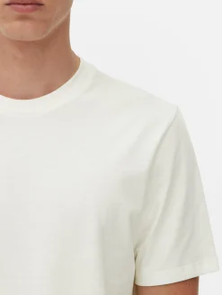 Primark Tops E T-Shirts^T-shirt Corte Regular Decote Redondo