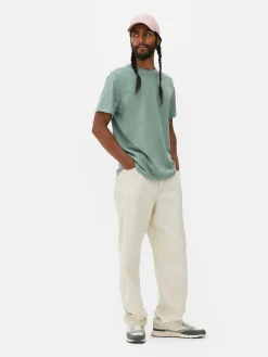 Primark Tops E T-Shirts^T-shirt Corte Regular Decote Redondo