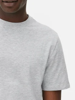 Primark Tops E T-Shirts^T-shirt Corte Regular Mesclada