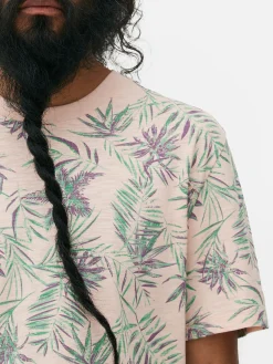 Primark Tops E T-Shirts^T-shirt Estampado Botânico Integral