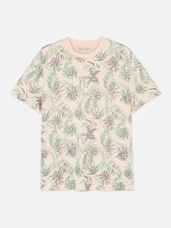 Primark Tops E T-Shirts^T-shirt Estampado Botânico Integral