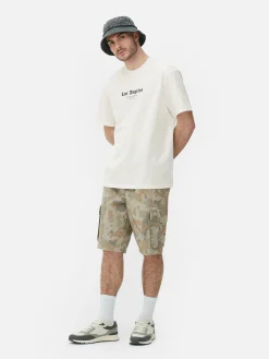 Primark Tops E T-Shirts^T-shirt Estampado Estátua Los Angeles