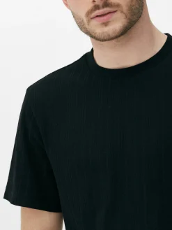 Primark Tops E T-Shirts^T-shirt Gola Redonda Canelada