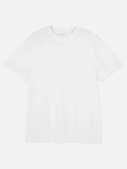 Primark Tops E T-Shirts^T-shirt Gola Redonda Corte Regular