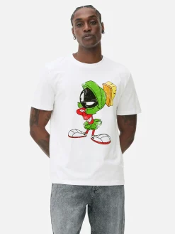 Primark Camisolas E T-Shirts Com Estampado Gráfico|Tops E T-Shirts^T-shirt Looney Tunes Marvin O Marciano