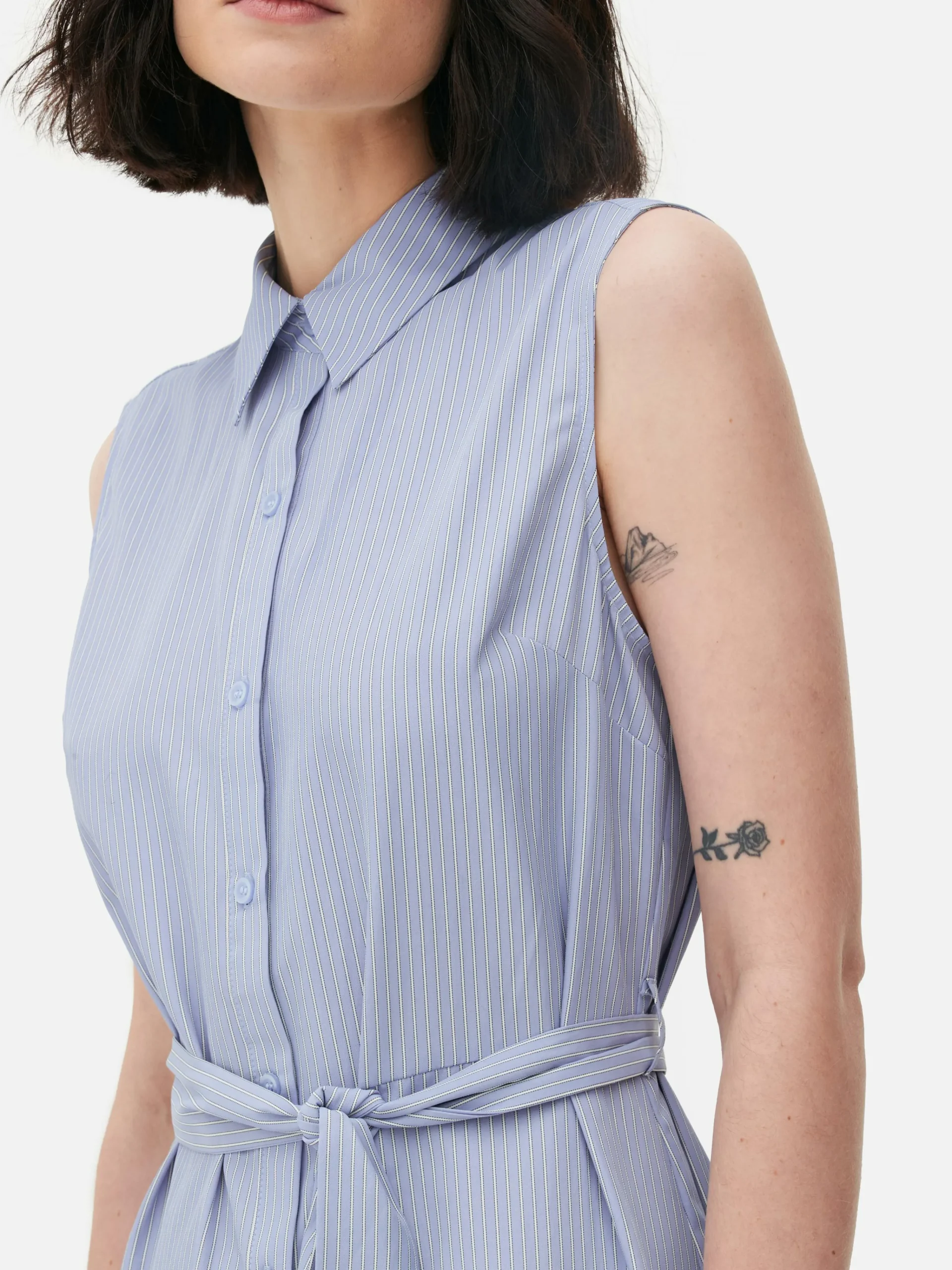 MULHER Primark Vestidos^Vestido Camiseiro Midi S/ Mangas