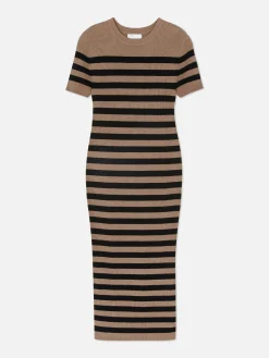 MULHER Primark Vestidos^Vestido Camisola Midi Manga Curta